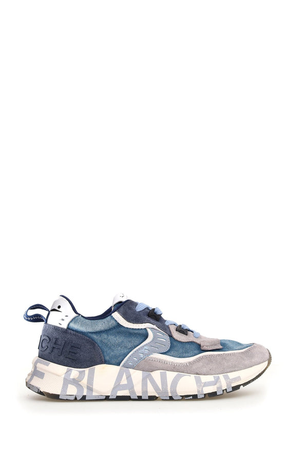 Voile Blanche Sneakers Sneakers Uomo Club 01 Grey Indigo - Francavilla Moda